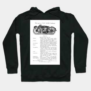 Sunbeam motorbike catalogue  1927 Hoodie